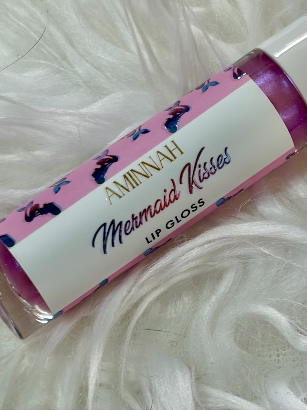 Aminnah Mermaid Kisses Lip Gloss NEW - Picture 2 of 3